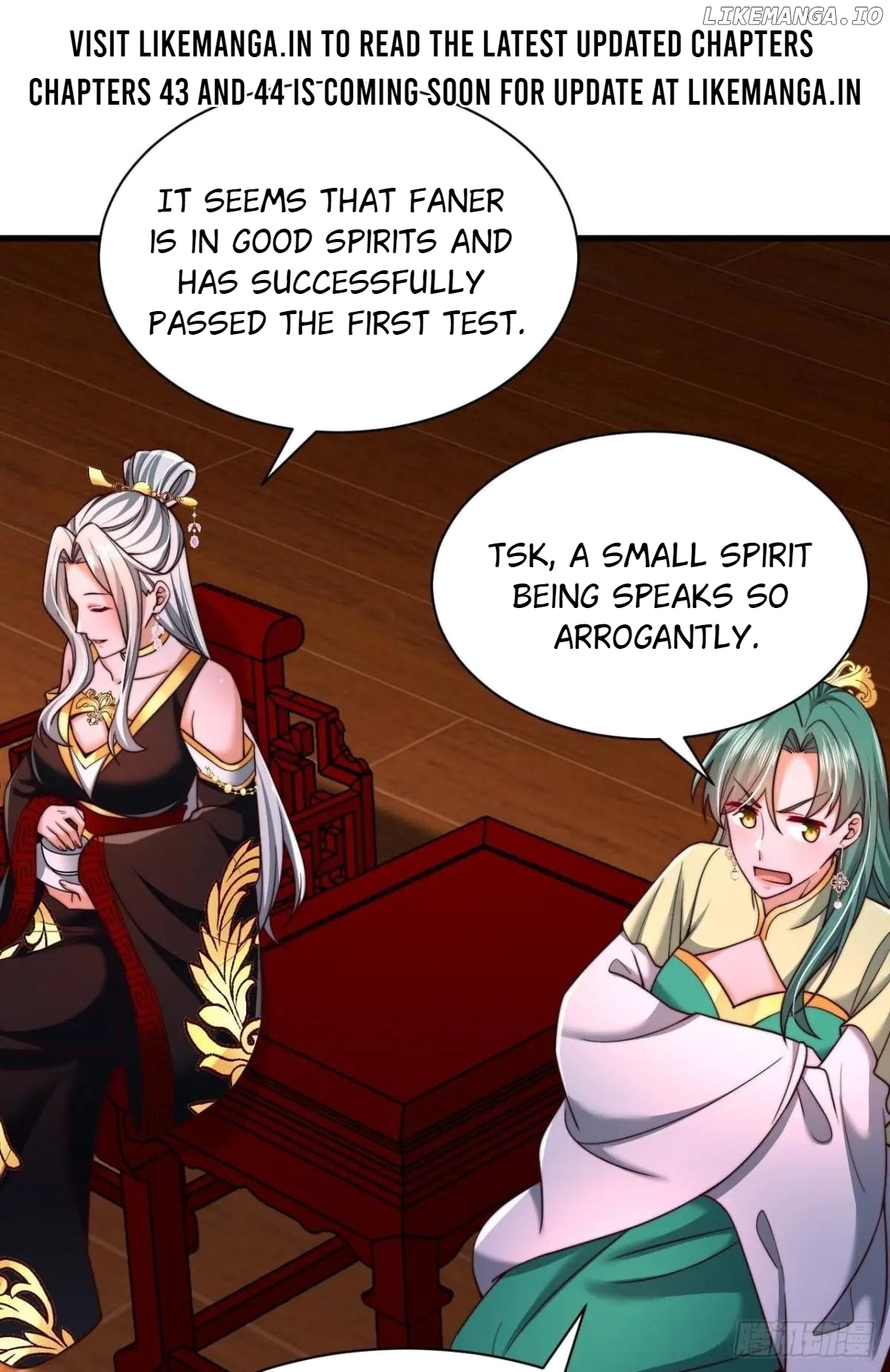 After Confessing To The Beautiful Ancestor, Am I Invincible? Chapter 42 - page 1